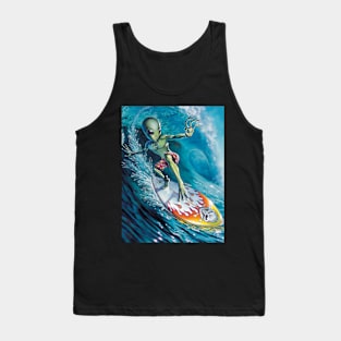 Alien Surfer Tank Top